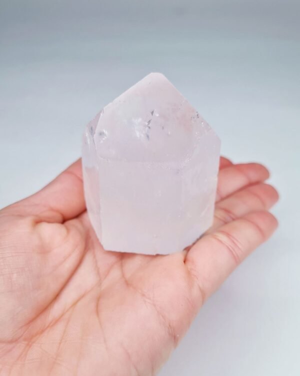 Ponta de Quartzo Incolor - Kristaloterapia cristais quartzo incolor ponta