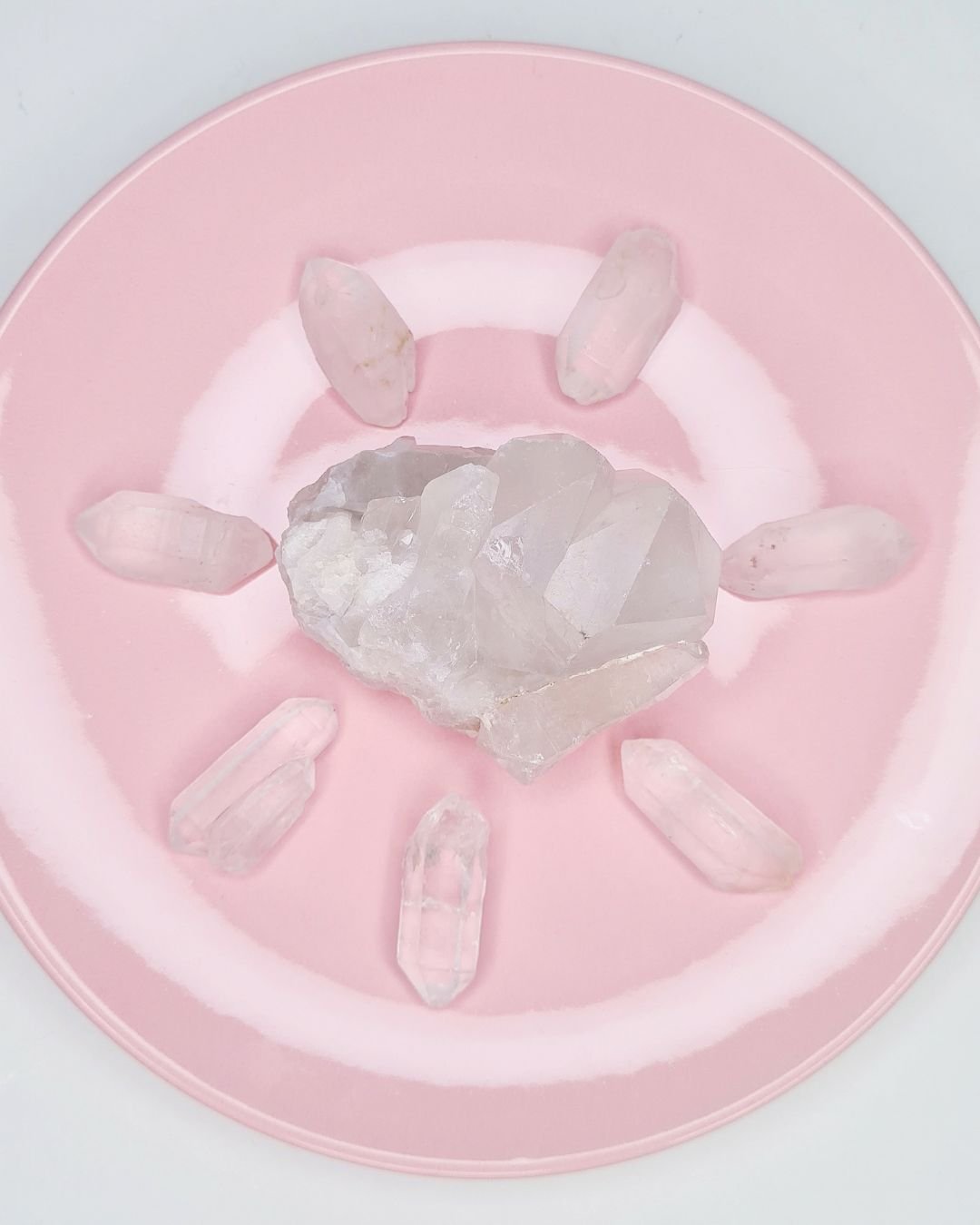 Kit Quartzo Incolor Reiki Mandala 1 - Kristaloterapia cristaias reiki terapia