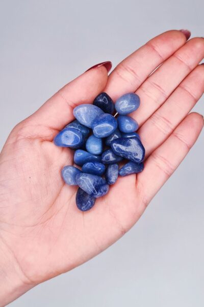 Concha de Quartzo Azul 40g – Kristaloterapia