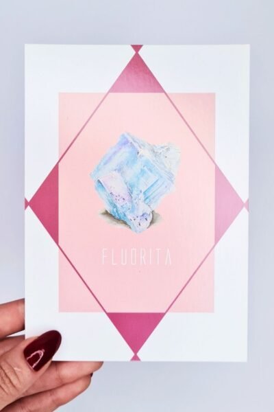 Cartão Fluorita – Kristaloterapia