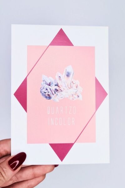 Cartão Quartzo Incolor – Kristaloterapia
